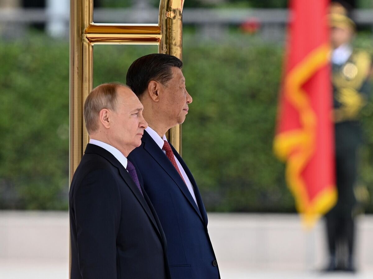    Президент России Владимир Путин прибыл в Китай с официальным визитом © РИА Новости / Сергей Бобылев