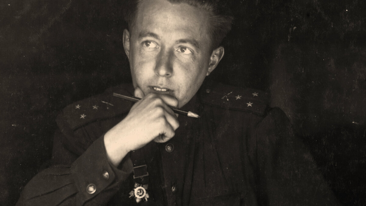 А. И. Солженицын в военные годы. Источник: sales.vgtrk.com