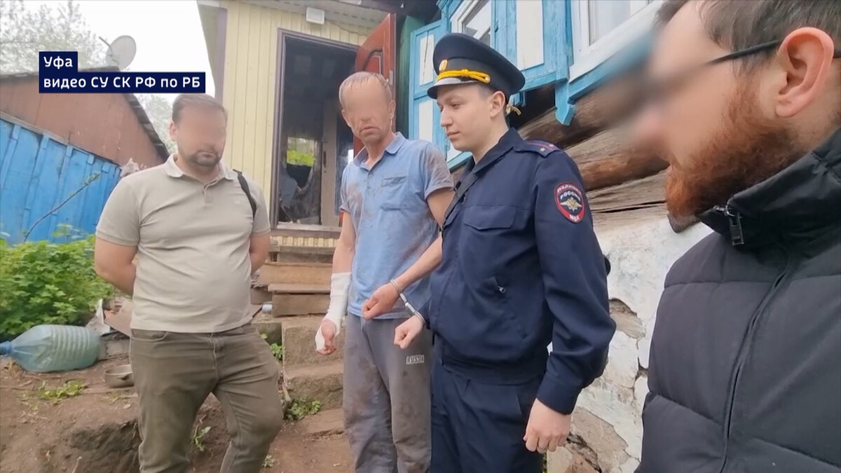    Забил табуретом до смерти: в Уфе арестовали обвиняемого в двойном убийстве