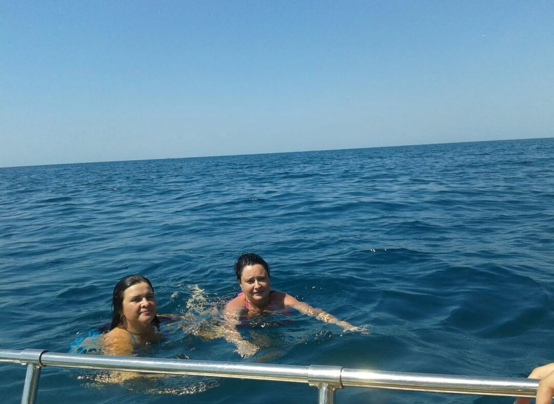 Адлер, та самая поездка. Купаемся в открытом море 