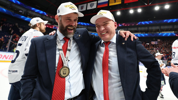    Клемен Мохорич и Андрей Разин.Александр Федоров