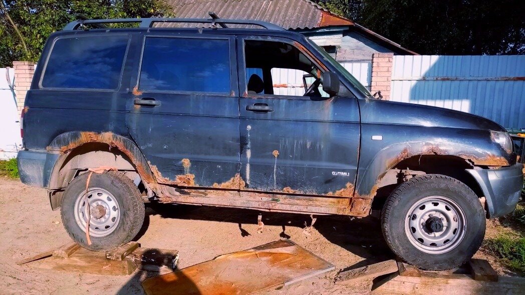 Беда машины, сейчас она гниет не так, но тоже гниёт