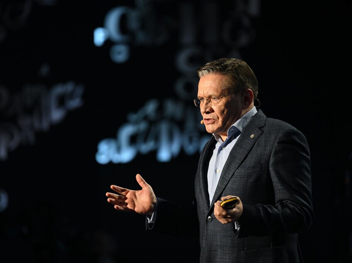    Генеральный директор Государственной корпорации "Росатом" Алексей Лихачев на выставке-форуме "Россия" на ВДНХ© Фотохост-агентство "РИА Новости"