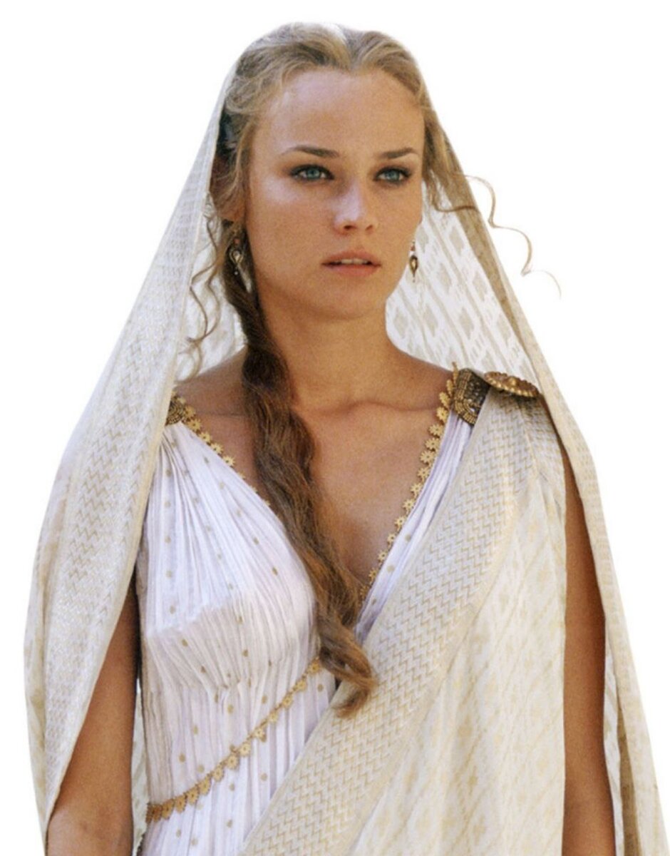 Diane kruger, Greek hair, Troy