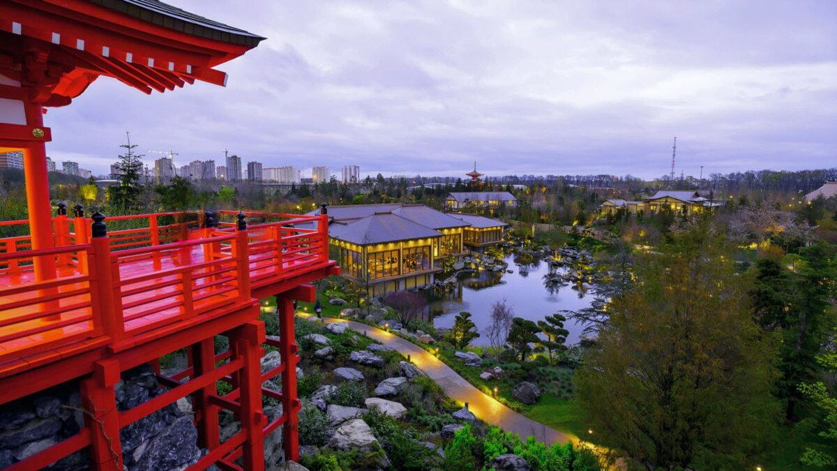 Японский сад. Краснодар