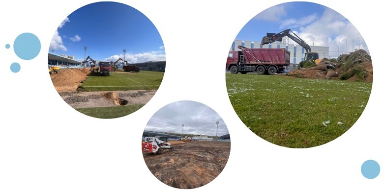 Работы по реконструкции футбольного поля №1 стадиона "Смена" официально стартовали! Мобилизационные мероприятия завершены, и работы на проекте официально начаты.-2