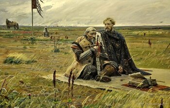 П. Рыженко: "Александр Невский и Сартак"