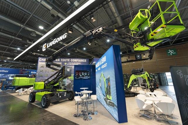 LiuGong представила новые модели на выставке Intermat