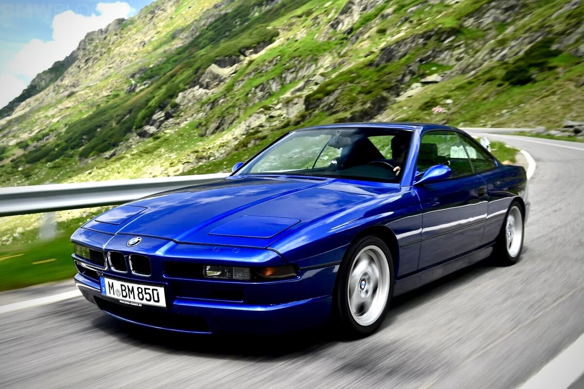 BMW 850i Уникальный сплав технологий и дизайна | Авто с пропеллером | Дзен