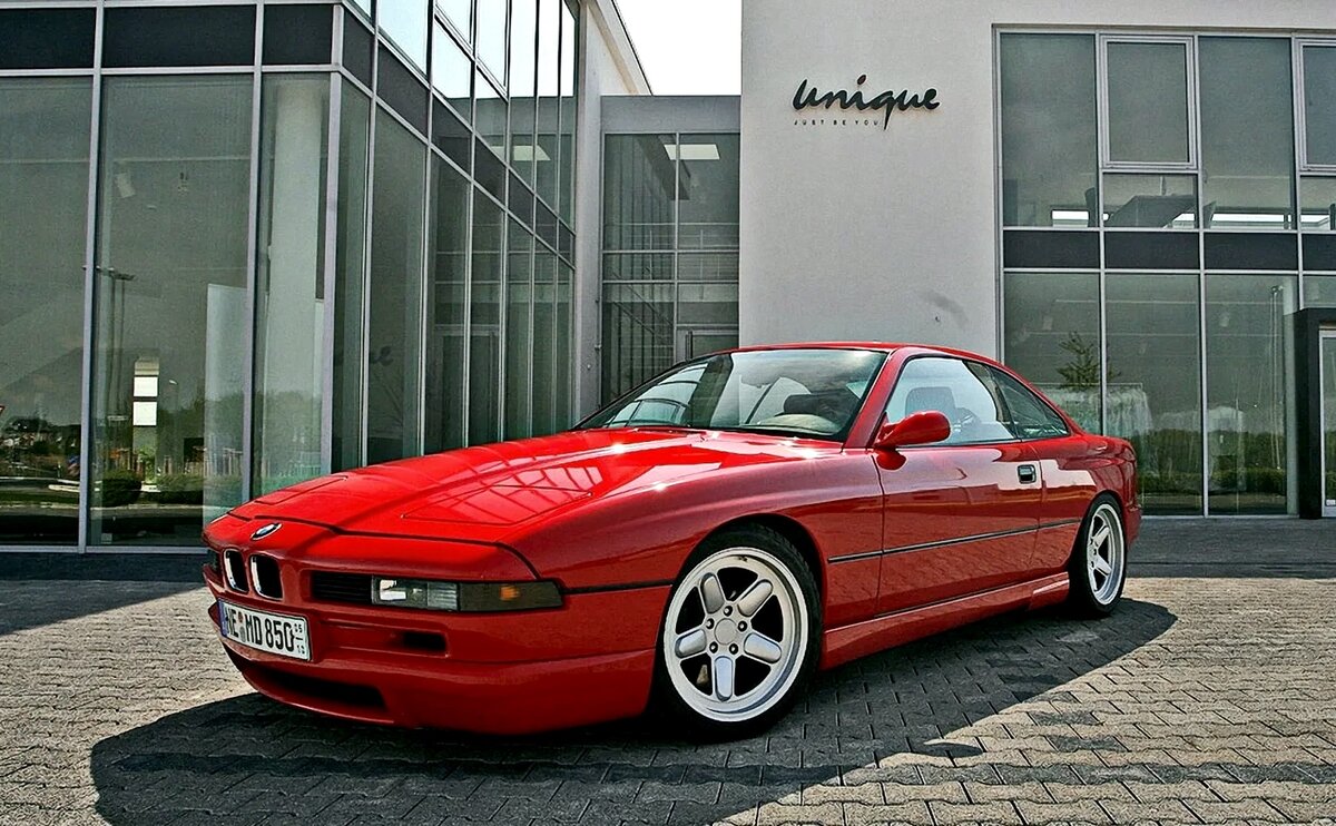 BMW 850i Уникальный сплав технологий и дизайна | Авто с пропеллером | Дзен