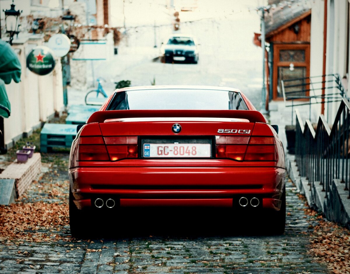 BMW 850i Уникальный сплав технологий и дизайна | Авто с пропеллером | Дзен