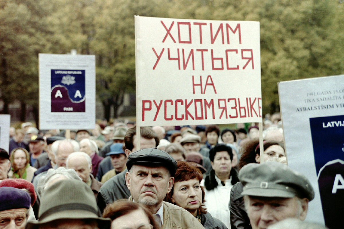 В Латвии из-за русского языка также можно найти много проблем. Victor Lisitsyn \ Globallokpress