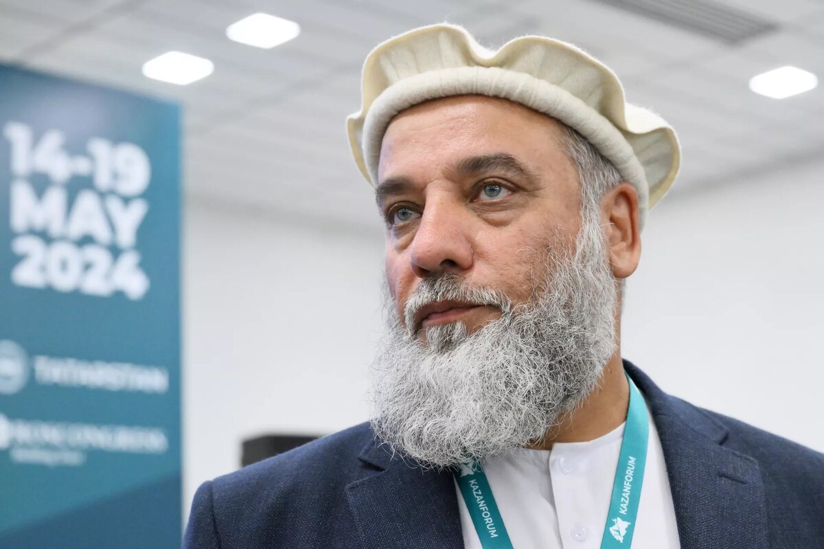 Министр промышленности и торговли Афганистана Нуриддин Азизи / KAZANFORUM 2024. Россия-Афганистан © АНО "Дирекция спортивных и социальных проектов"
