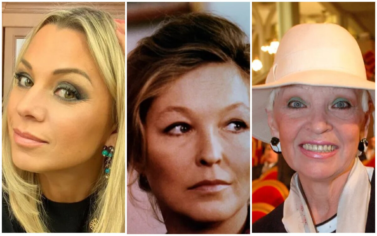 Ирина Салтыкова, Марина Влади, Светлана Светличная. Коллаж: Женщина после 50