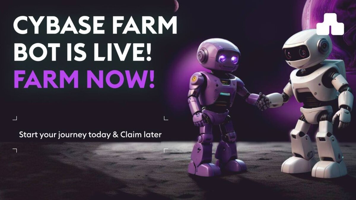 CYBASE Farm Bot - майнинг токена $CYBASE через телеграм бота | Крипта  Начало | Дзен