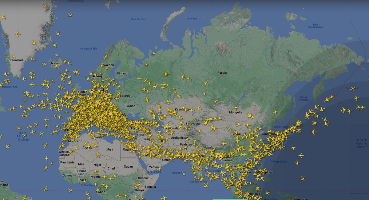События последних четырех лет до неузнаваемости изменили карту пассажирских рейсов в Европу и Азию.