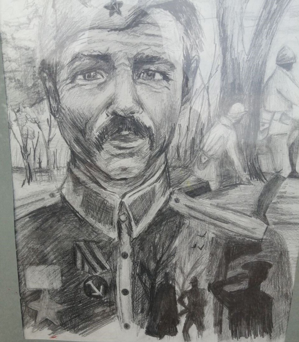 «Из памяти военных событий». Рис. Полины Сычевой.