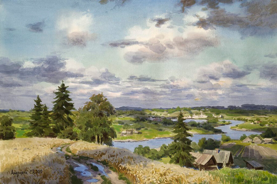 academy-andriaka.ru📷Картина «Родные просторы»