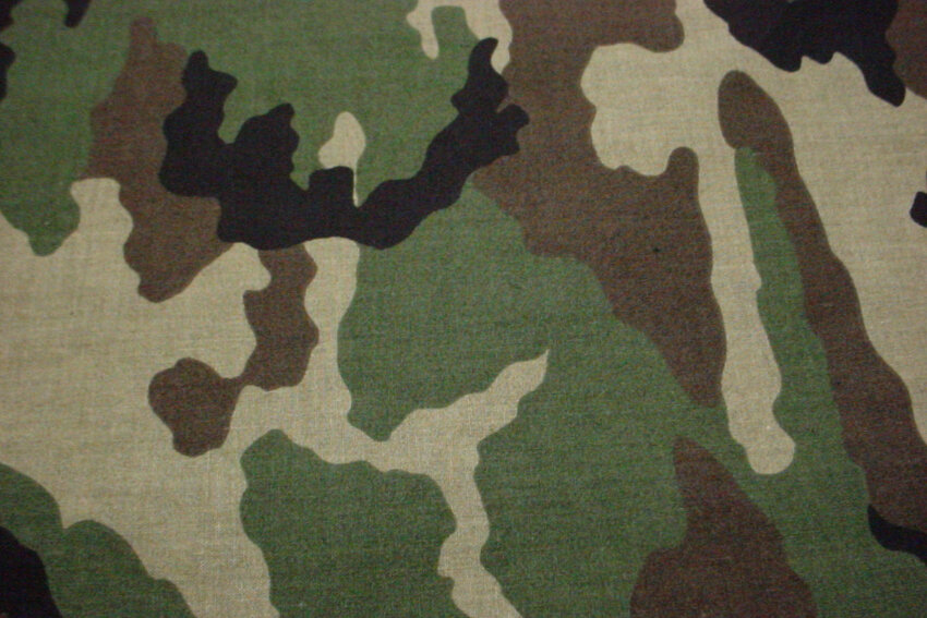 Камуфляж расцветки Вудланд.