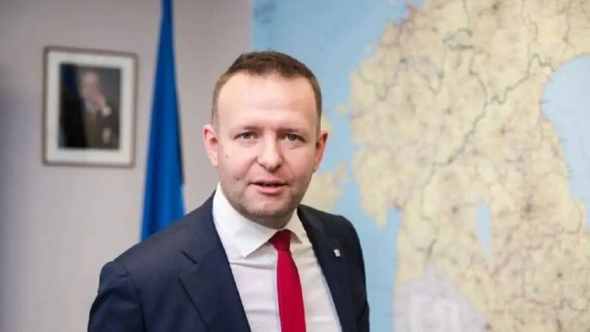    Глава МВД Эстонии Лаури Ляэнеметс.