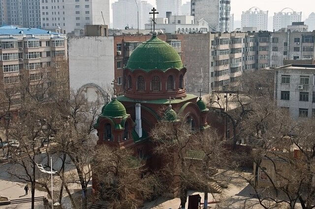 Православный храм в харбине фото St. Sophia Church Harbin St. Sophia Church Photos