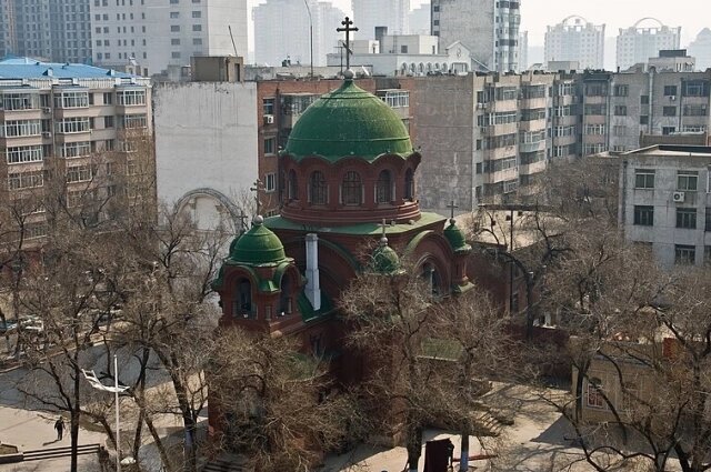 Православный храм в харбине фото