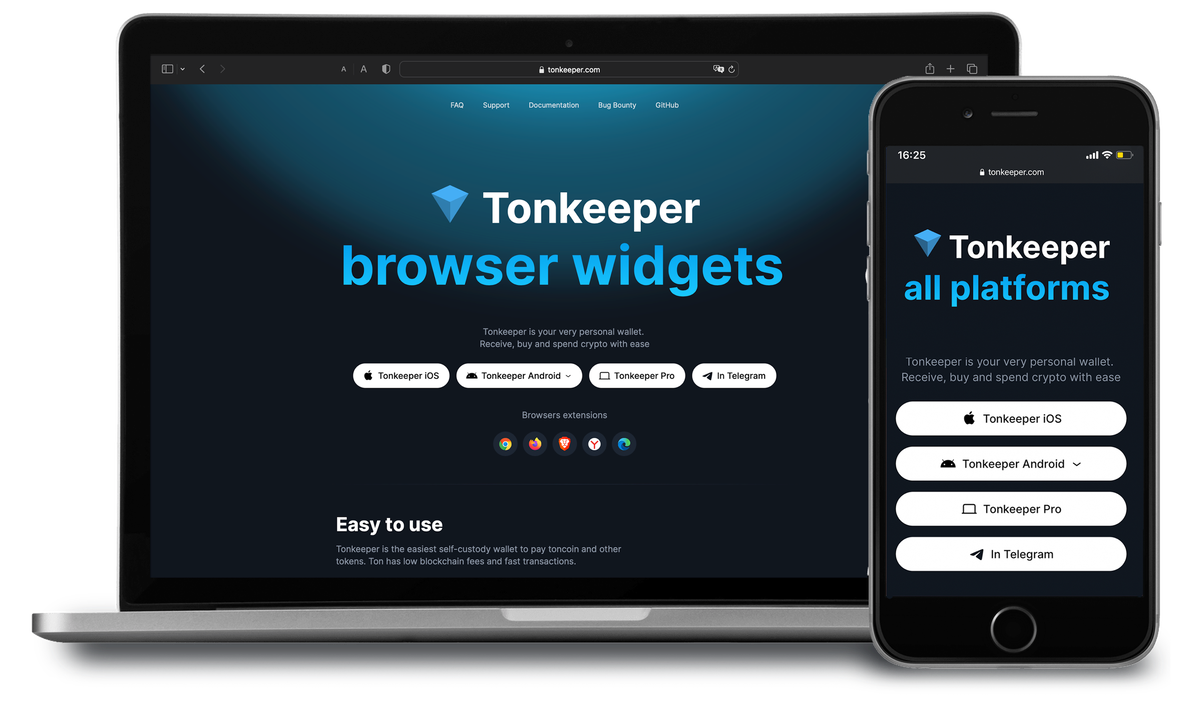 Как установить кошелёк TonKeeper? + обзор главных функций. | CryptoTochka |  Дзен