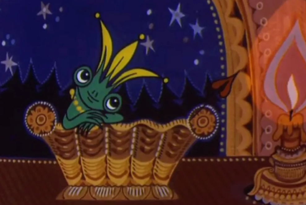 Царевна-лягушка из одноименного мультфильма 1977 г. Фото из интернета