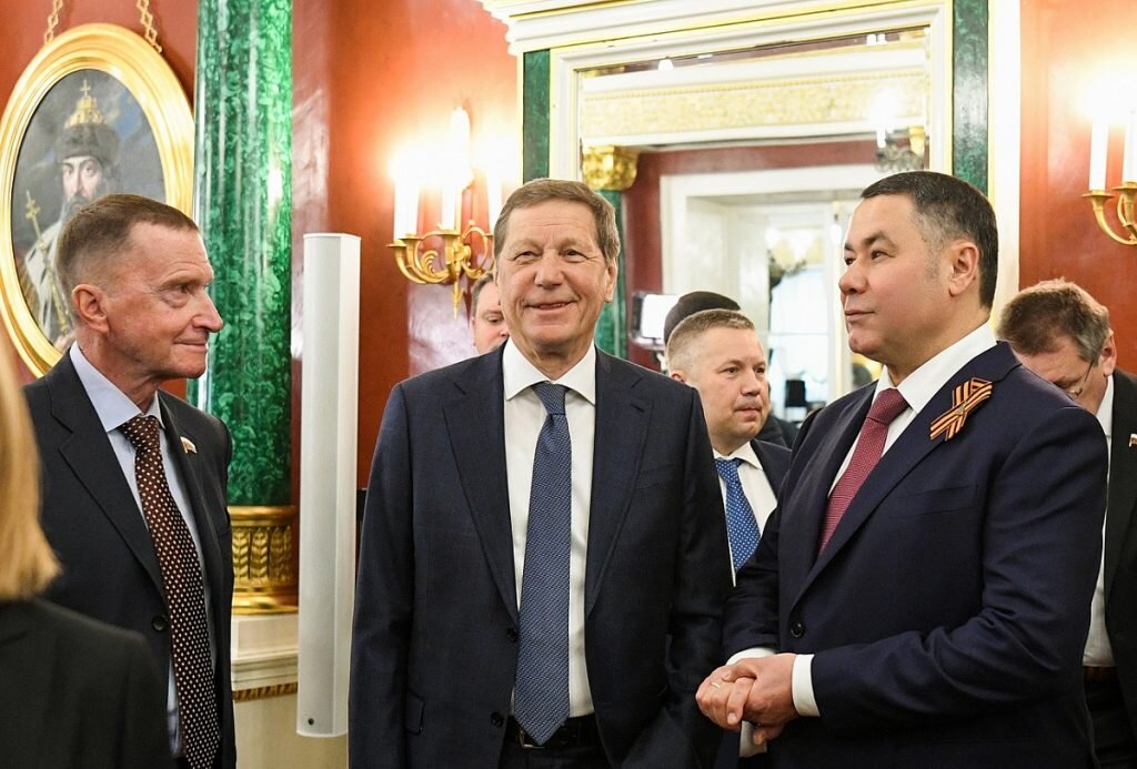 Игорь Руденя на инаугурации президента РФ