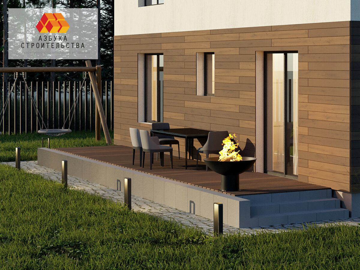 Проект АС-169-2. Вид на террасу