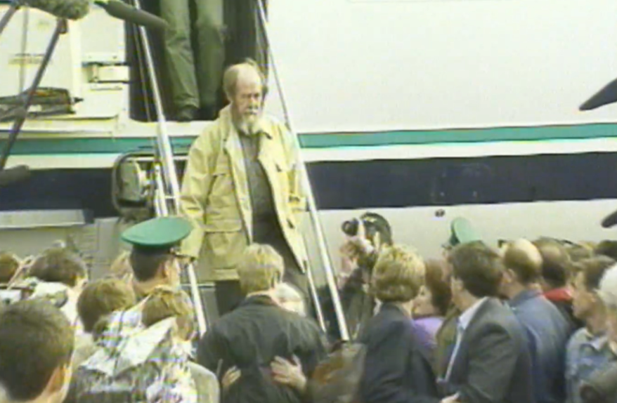 Возвращение Солженицина в Россию