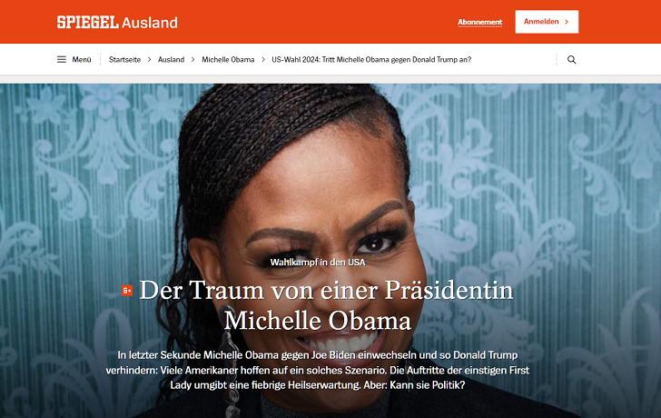    Скрин статьи Der Spiegel /www.spiegel.de
