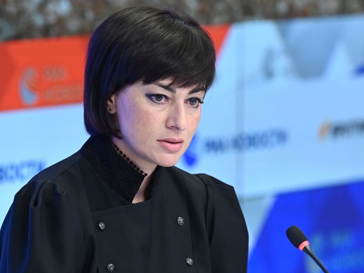    Первый заместитель министра иностранных дел Луганской Народной Республики Анна Сорока© РИА Новости / Нина Зотина
