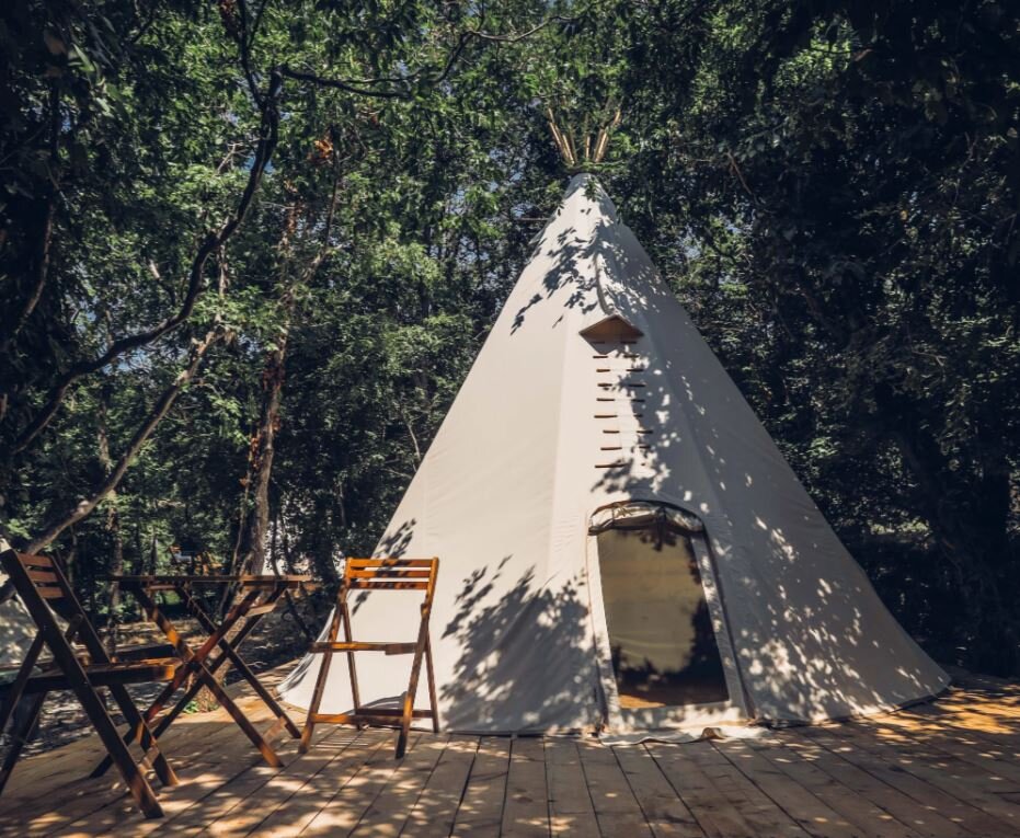 Индейский вигвам в SCALA Kabardinka