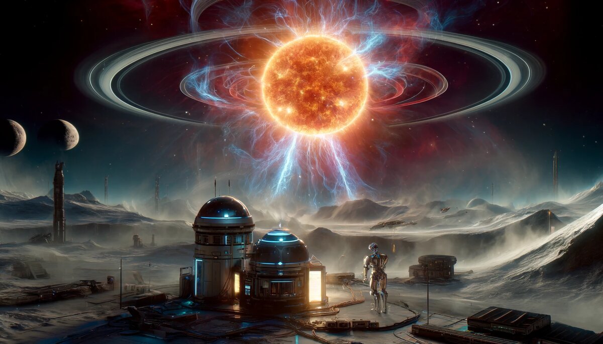 Аврор и Люкс, работают на орбите умирающей звезды, известной как Звезда смерти.