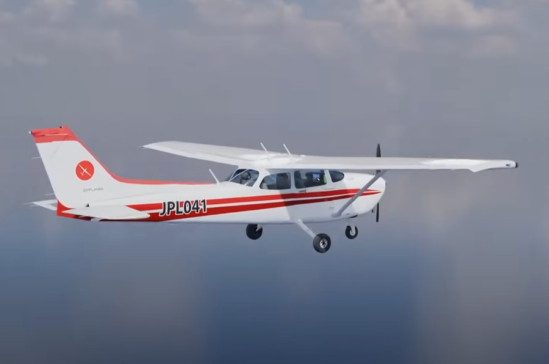 Поддержанный одномоторный самолёт Cessna 172