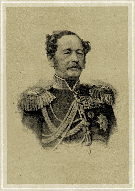 Граф Николай Николаевич Муравьёв-Аму́рский (12 [24] августа 1809, Санкт-Петербург — 18 [30] ноября 1881, Париж) — русский государственный деятель, с 1847 по 1861 годы служил генерал-губернатором Восточной Сибири. Генерал от инфантерии, генерал-адъютант. В истории расширения российских владений в Сибири Муравьёв-Амурский сыграл видную роль: ему принадлежит почин в возвращении Амура, уступленного Китаю в 1689 году. Основатель Благовещенска, Хабаровска и Владивостока.