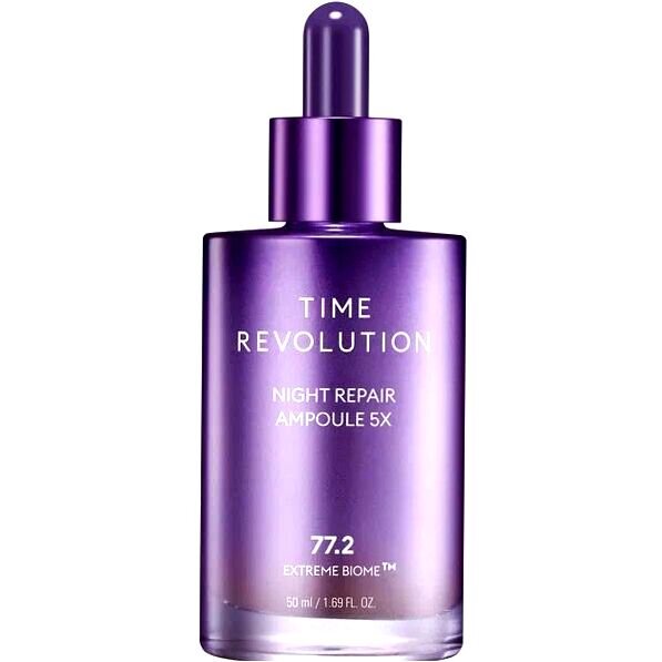 Лучшая корейская сыворотка для лица Missha Time Revolution Night Repair Probio Ampoule 