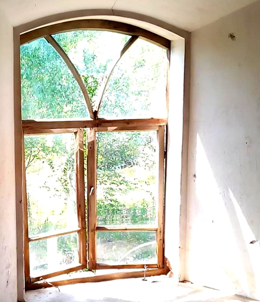 Старинные рамы  2 этажа 1886 г. 