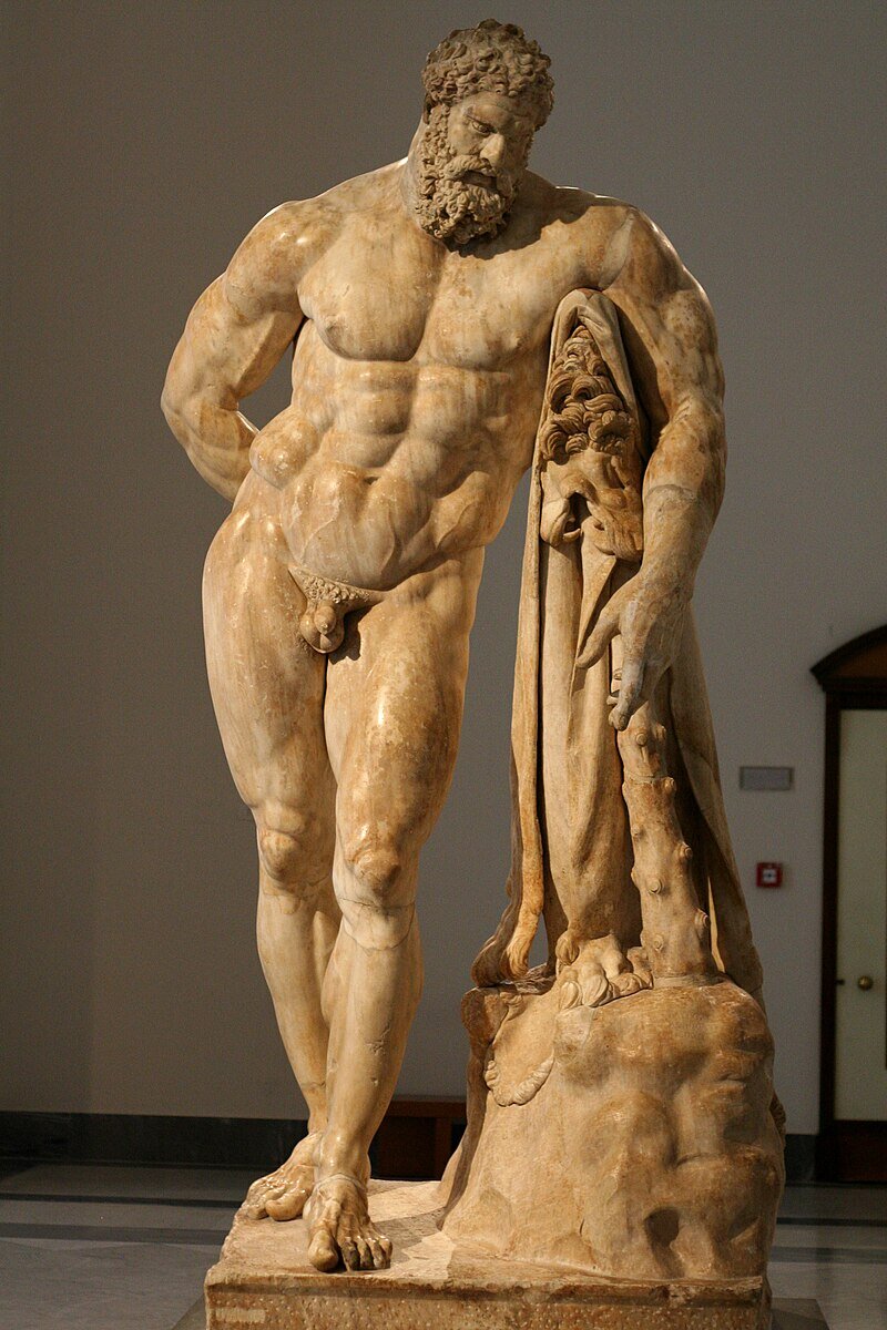 Геркулес Фарнезский. Национальный археологический музей Неаполя.