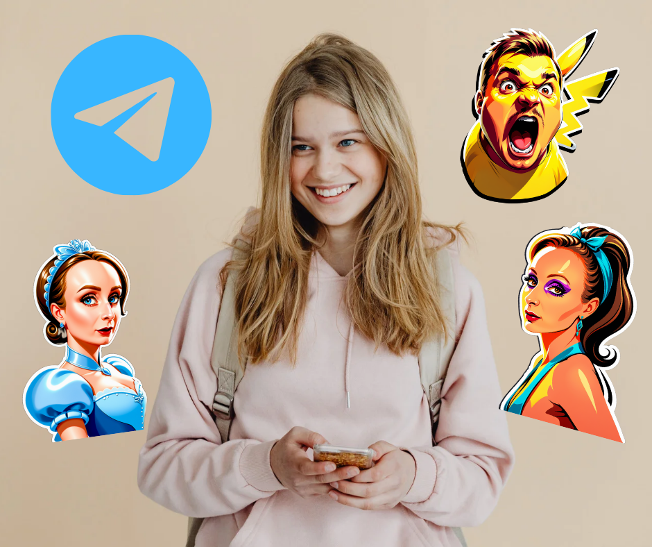 Стикеры в Телеграмме (f2s_ai_bot)