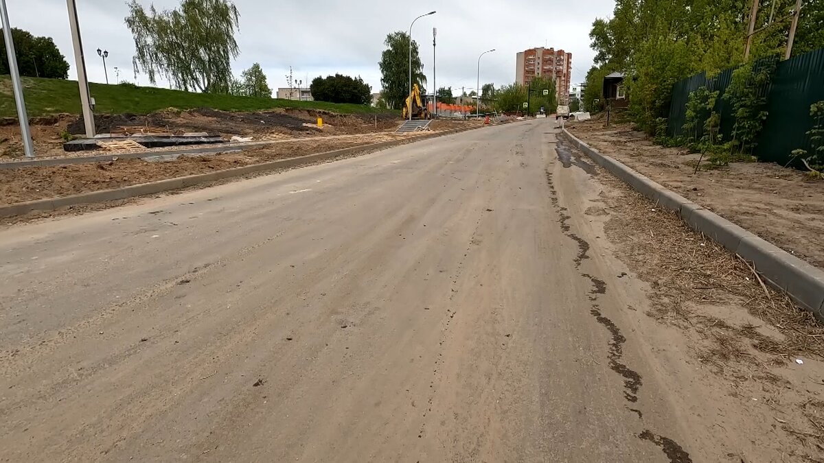 В Иванове завершают строительство новой дороги-дублера улицы Рыбинской |  IvanovoNEWS | БАРС | Новости | Иваново | Дзен