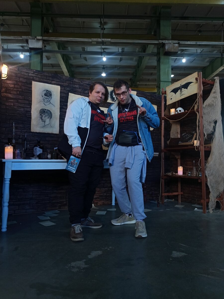 Виктор и Никита во плоти!