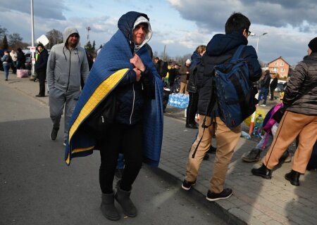    Украинские беженцы не планируют возвращаться на родину