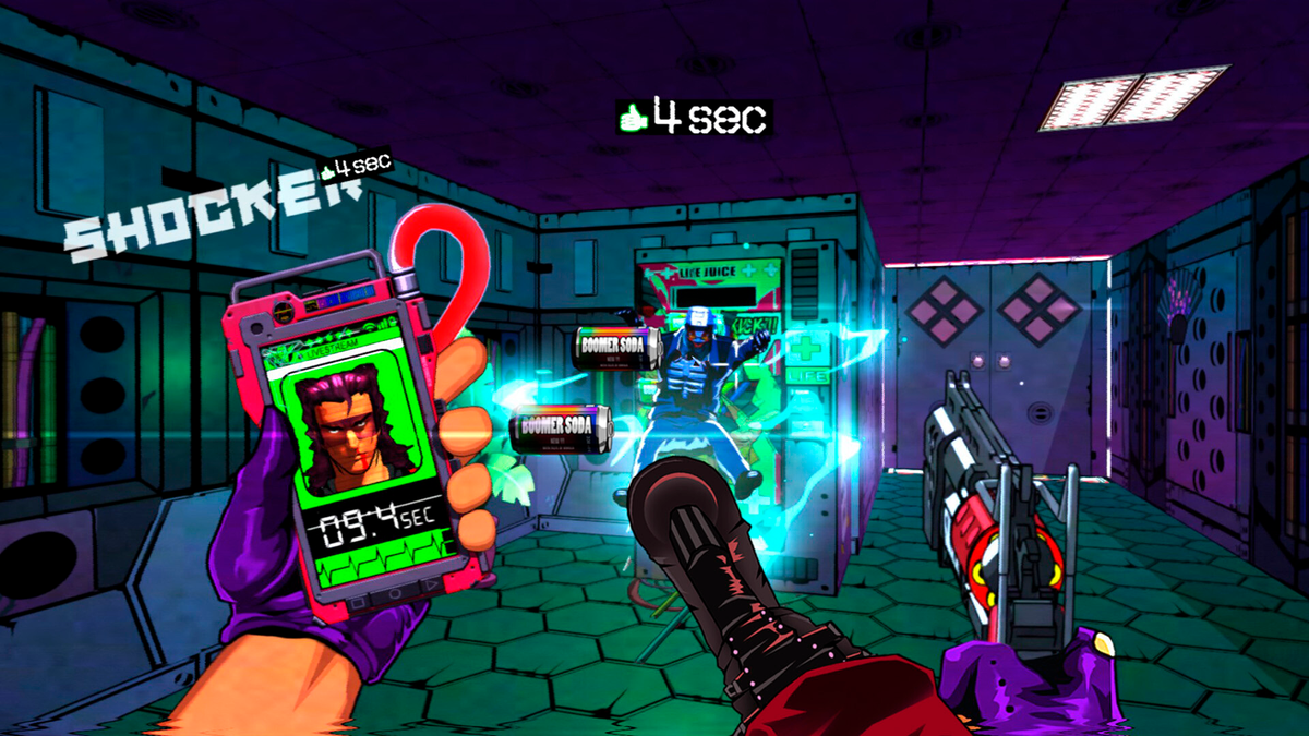 В Steam доступен скоростной бумер-шутер MULLET MAD JACK | Game Club «1999»  | Дзен