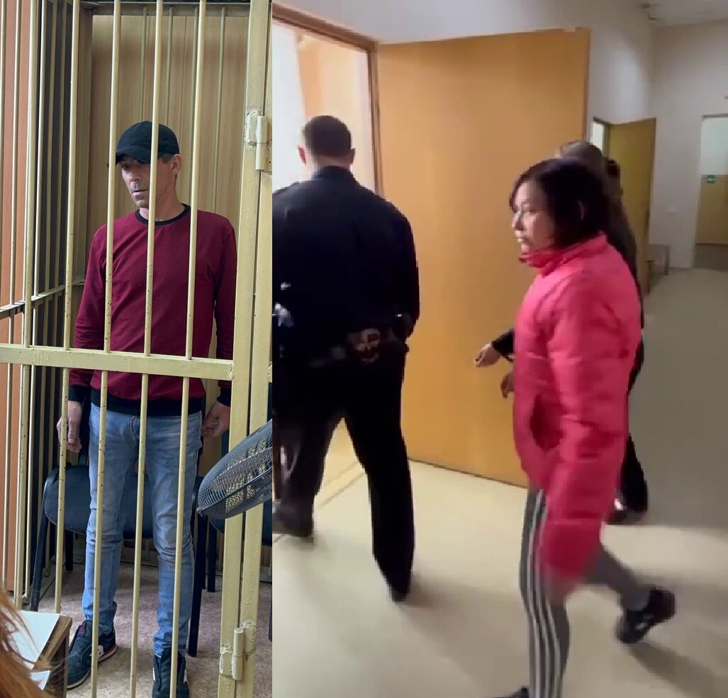 Супруги в здании суда. Фото: объединенная пресс-служба судов Волгоградской области