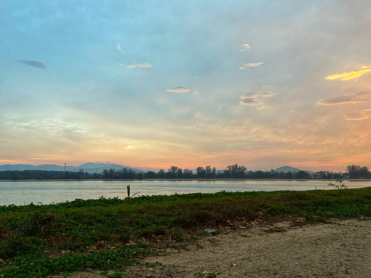 Восход солнца на острове Пхукет