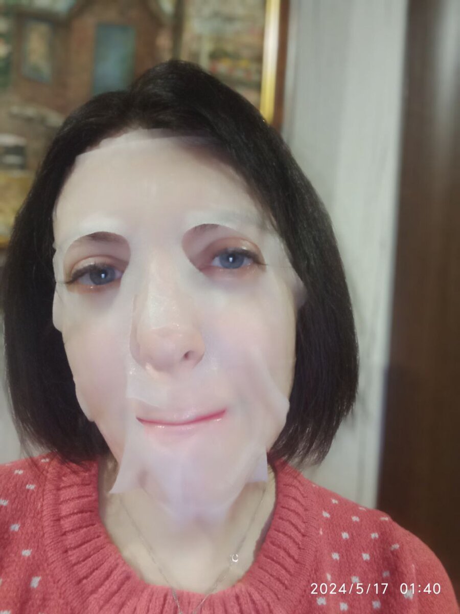 Корейская маска SNP BIRD'S NEST AQUA AMPOULE MASK.