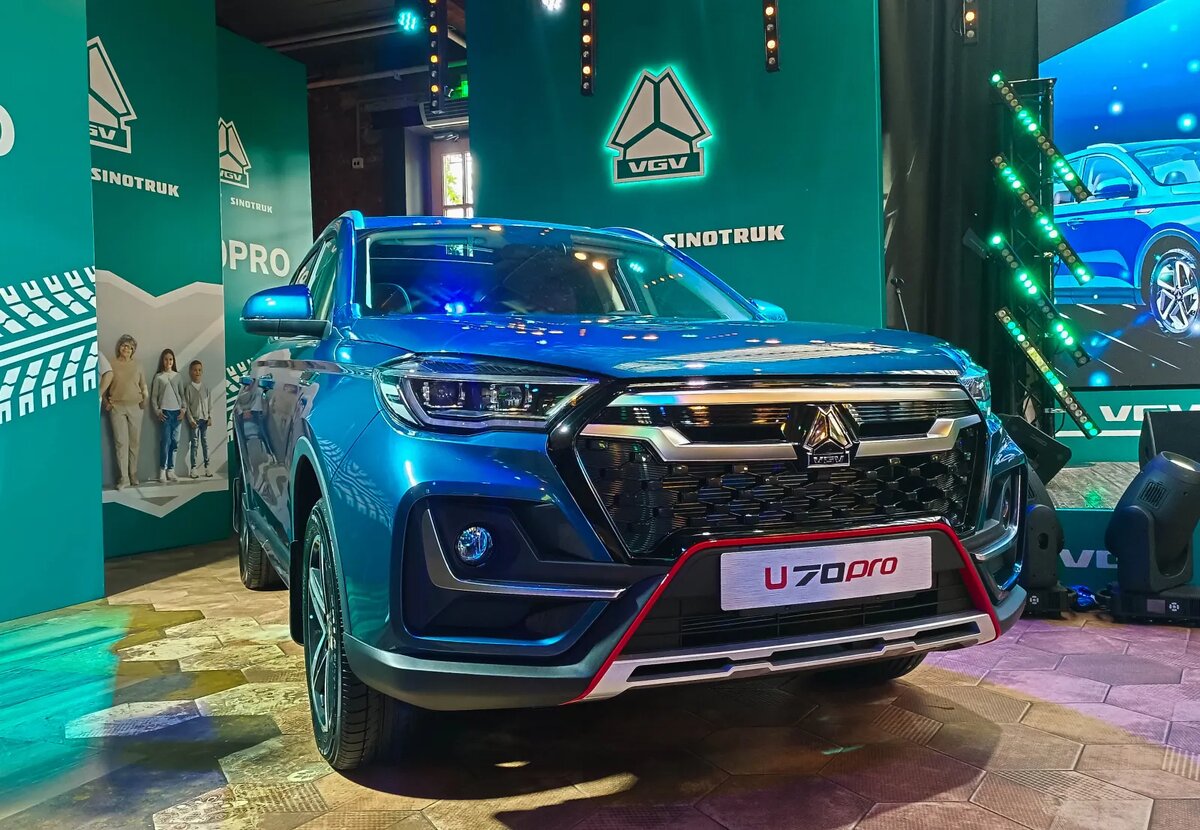    Семейный кроссовер VGV U70PRO. © Ridus