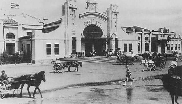    Китайско-Восточная железная дорога. Станция в Харбине. Фото: Commons.wikimedia.org